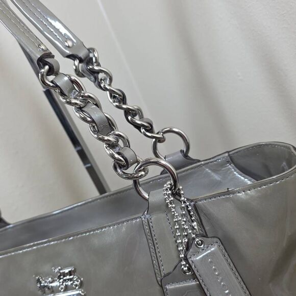 Coach Chelsea East-West Patent Leather Tote - Picture 5 of 16